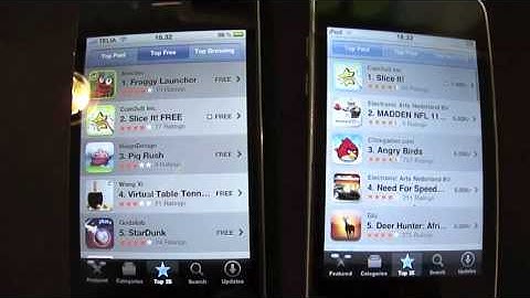 iPhone 4 vs iPod Touch 2G - Speed Test