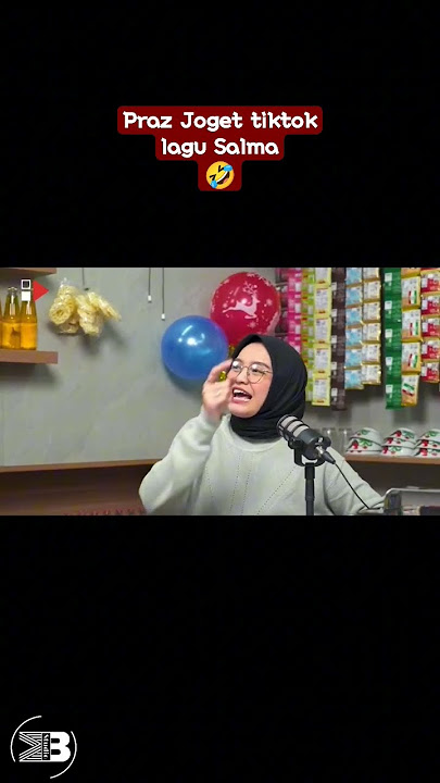 Praz joget tiktok lagu salma 🤣 #kocak #komedi #podcast #pwk #prazteguh #salmasalsabil
