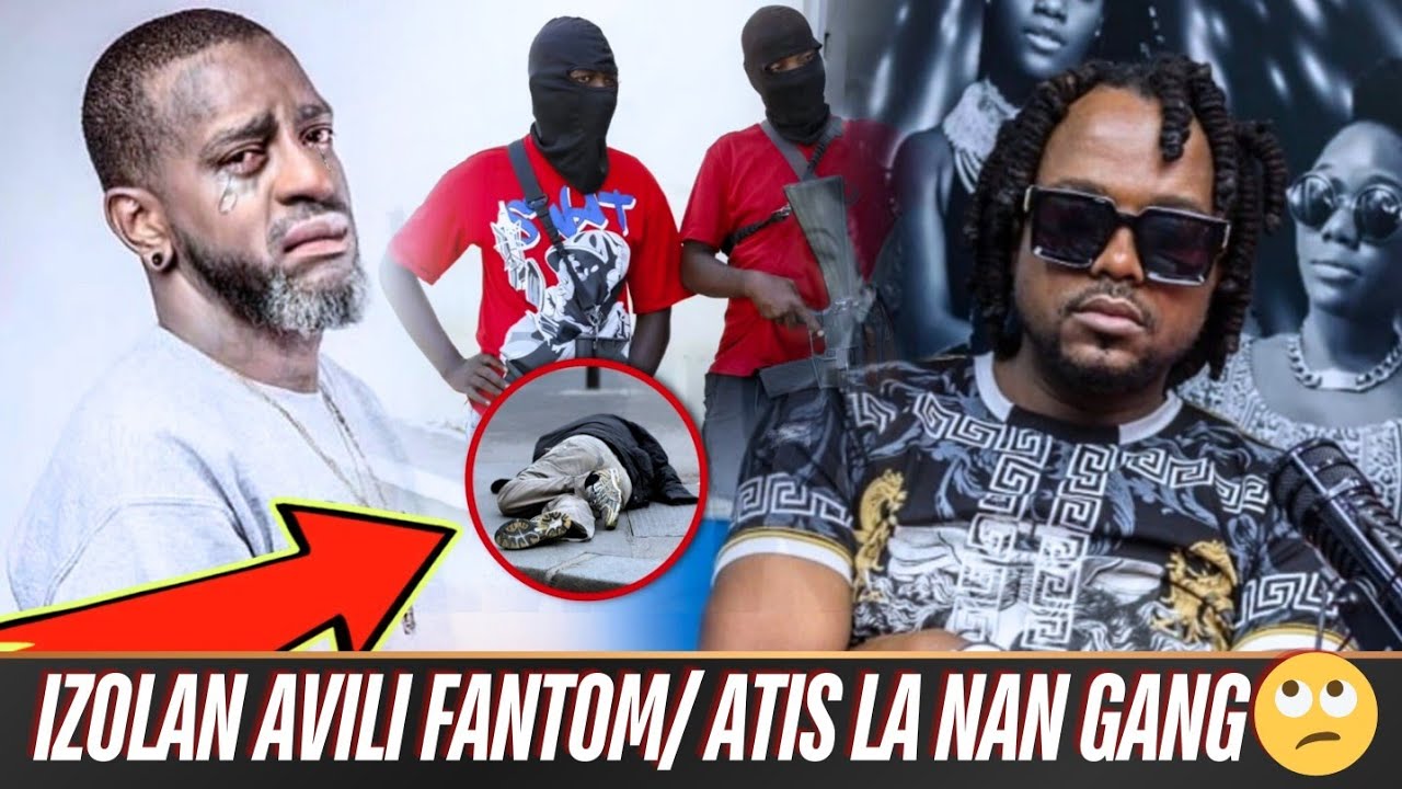 IZOLAN CHANTE ANTÈMAN FANTOM , LI KONFIME FANTOM VOLÈ YON KAY RUE NICOLAS 🙄