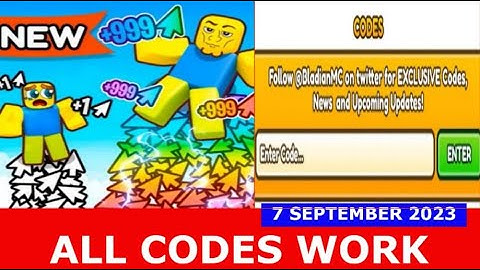 *ALL CODES WORK* [🌋LAVA] Tapping Simulator X ROBLOX | Sept. 7, 2023