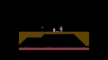 The Wizard and the Princess - Stage 5 - C16 Commodore 16 game playthrough with commentary