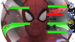 [SFM FNaF] Top 5 Spiderman vs FIGHT Animations WITH Healthbars