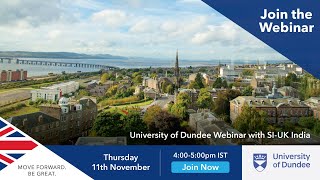 Webinar: Degrees in Civil and Structural Engineering with Architecture at Dundee