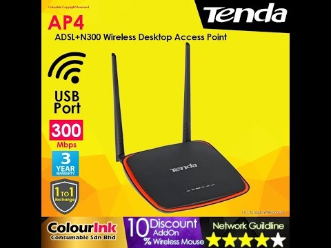 Tenda AP4 300Mbps Wireless N Access Point