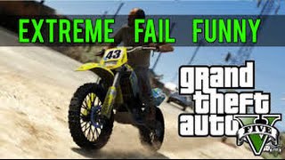 GTA 5 Compilation Motorcycle Fails and Wins | Funny Moments