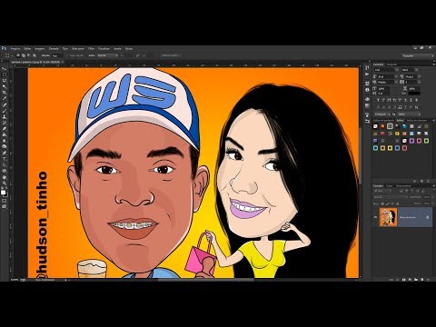 COMO FAZER SOMBRAS EM CARICATURAS E MASCOTES