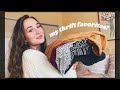 My Favorite Winter Thrift Finds! ✨ (w/ try-on)