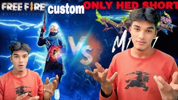 #FreeFire Custom 1v1 Only Headshot Fight 💥 | 50 Second Viral Video | OP Headshot Montage🔥 #1v1custom