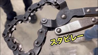 銅管の密集地帯で役立つ謎のパイプカッター！