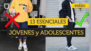 13 prendas esenciales para adolescentes y jóvenes | Con 14 ideas de atuendo