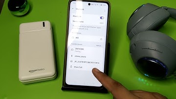 OPPO K13 5G: How to Connect bluetooth headphone & speaker?