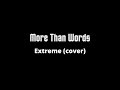 More Than Words - Extreme (cover)