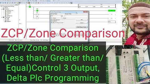 ZCP/Zone Comparison (Less than/ Greater than/ Equal)Control 3 Output, Delta Plc Programming DVPSS2