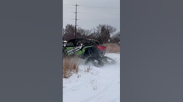 Tracks & Plow kit | Ultimate Winter Combo | Polaris RZR #install #testdrive #upgrade #shorts #reels