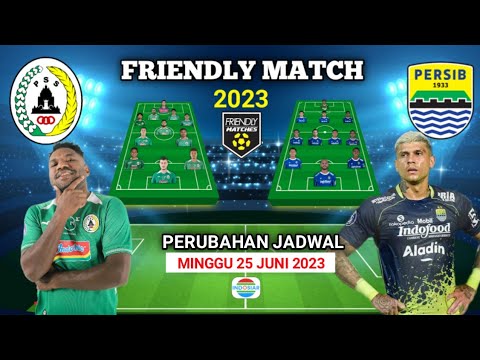 PSS Sleman VS PERSIB Bandung Prediksi Starting Line-up [FRIENDLY MATCH 2023]