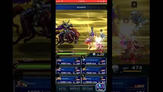 Ffbe Jiraiya 7 Showcase - Hybrid Dps Vs Hao, Gilgamesh, Iron Giant, Odin 3