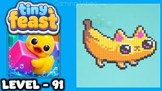 Tiny Feast Level 91 Walkthrough Solution