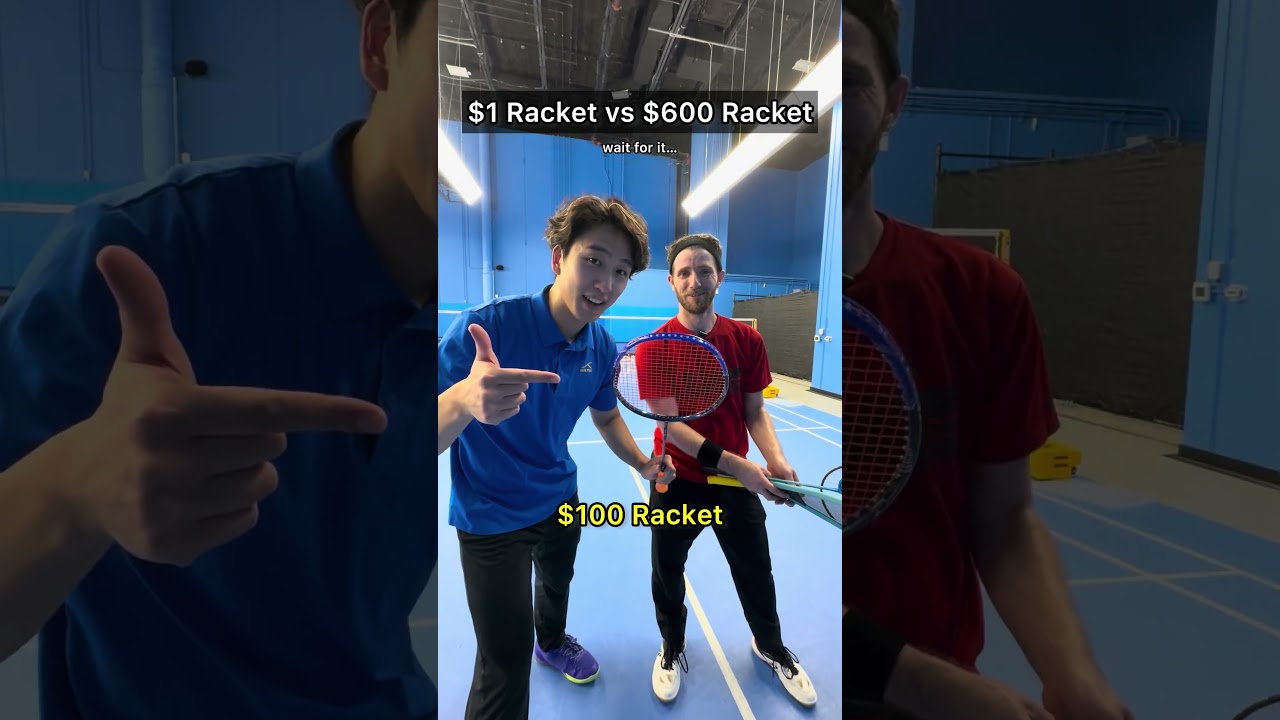 $1 vs $600 racket ft. LinusTechTips 