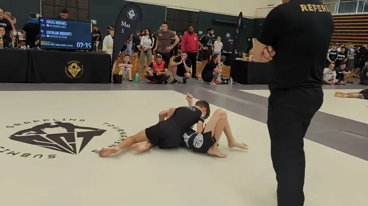 Lucas Hughes vs Lochlan Brookes No Gi