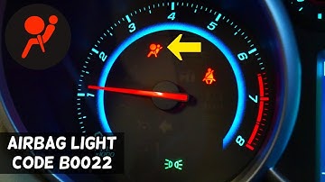 AIRBAG LIGHT ON CODE B0022, B0022 04 FIX CHEVROLET, BUICK, GMC, CADILLAC, CHEVY, OPEL