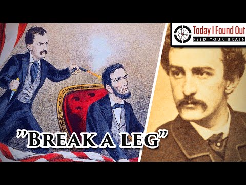 Video: Perché gli attori dicono di rompersi una gamba?