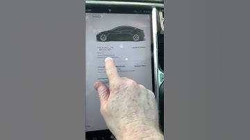 How to look up the MCU version on a tesla S