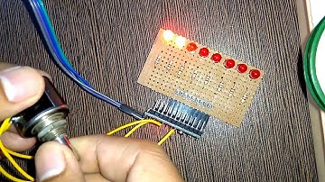 Arduino based LED Chaser and LED bargraph