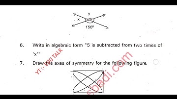 AP 7th CLASS SA2 MATHS QUESTION PAPER💯💯💯 || 7TH CLASS SA2 MATHS  QUESTION PAPER 💯💯💯