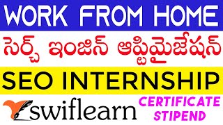 Work From Home Jobs 2020 | Search Engine Optimization SEO Internship | Swiflearn | Telugu Job Portal Work From Home Jobs 2020 | Search Engine Optimization SEO Internship | Swiflearn | Telugu Job Portal