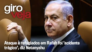 A resposta de Israel ao ataque em Rafah e a atuação do Exército no RS | Giro VEJA screenshot 2