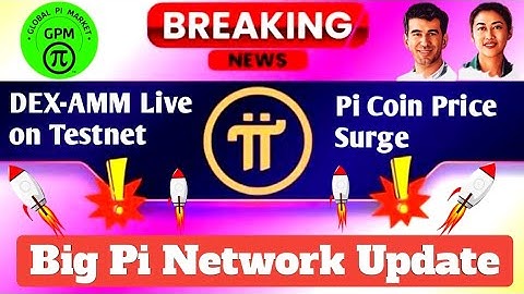 Big Pi Network Update 🔥 DEX-AMM Live on Testnet | Pi Coin Price Surge!