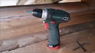 Шуруповерт Metabo PowerMaxx BS через 2,5 года эксплуатации честный отзыв