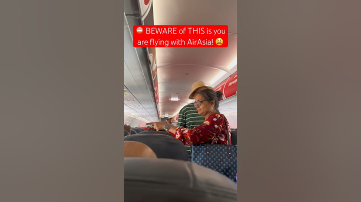 ⚠️ WARNING: beware of AirAsia flights! 😳 #shorts #travel #asia #southeastasia