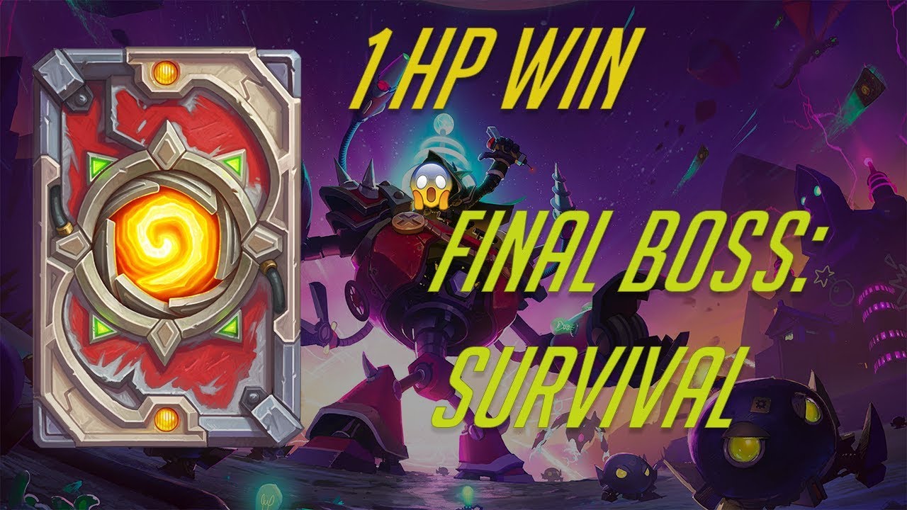 STAYING ALIVE! Dr.Boom's FINAL PUZZLE: SURVIVAL! THE BOOMSDAY PROJECT | Hearthstone Gameplay