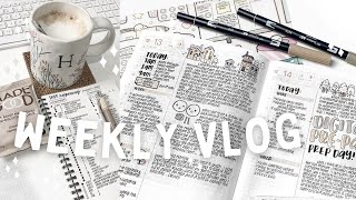 Journaling Vlog | Reality Behind Reopening My Sticker Shop | Hobonichi Cousin