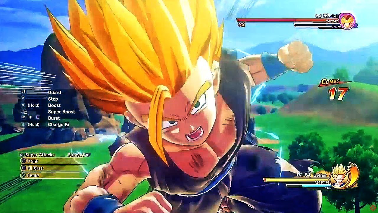 Dragon Ball Z Kakarot Cell Saga Gameplay Footage Featuring SSJ2