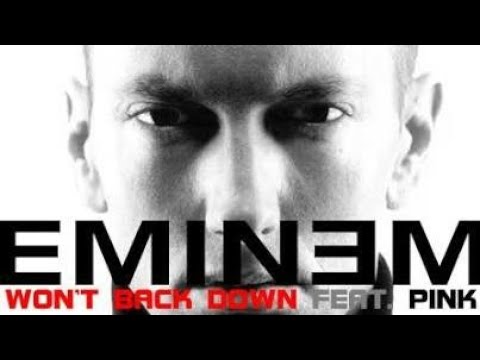 Eminem - Won't Back Down ft.Pink (Lyrics Video)