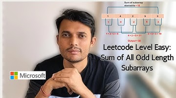 Leetcode Sum of All Odd Length Subarrays | Beginner-Friendly Step by Step Walkthrough