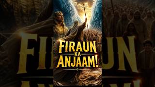 Firaun Ki Tabahi ⚡ Sach vs Ghamand | Islamic Story #shorts