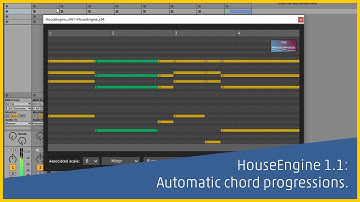 How to create House chords and melodies automatically with HouseEngine