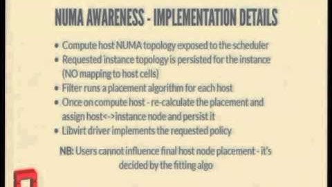 High performance VMs in OpenStack - Nikola Dipanov