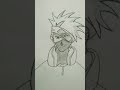 Kakashi drawinshort shorts