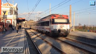 Rodalies barcelona : montgat r1 ( renfe 447 )