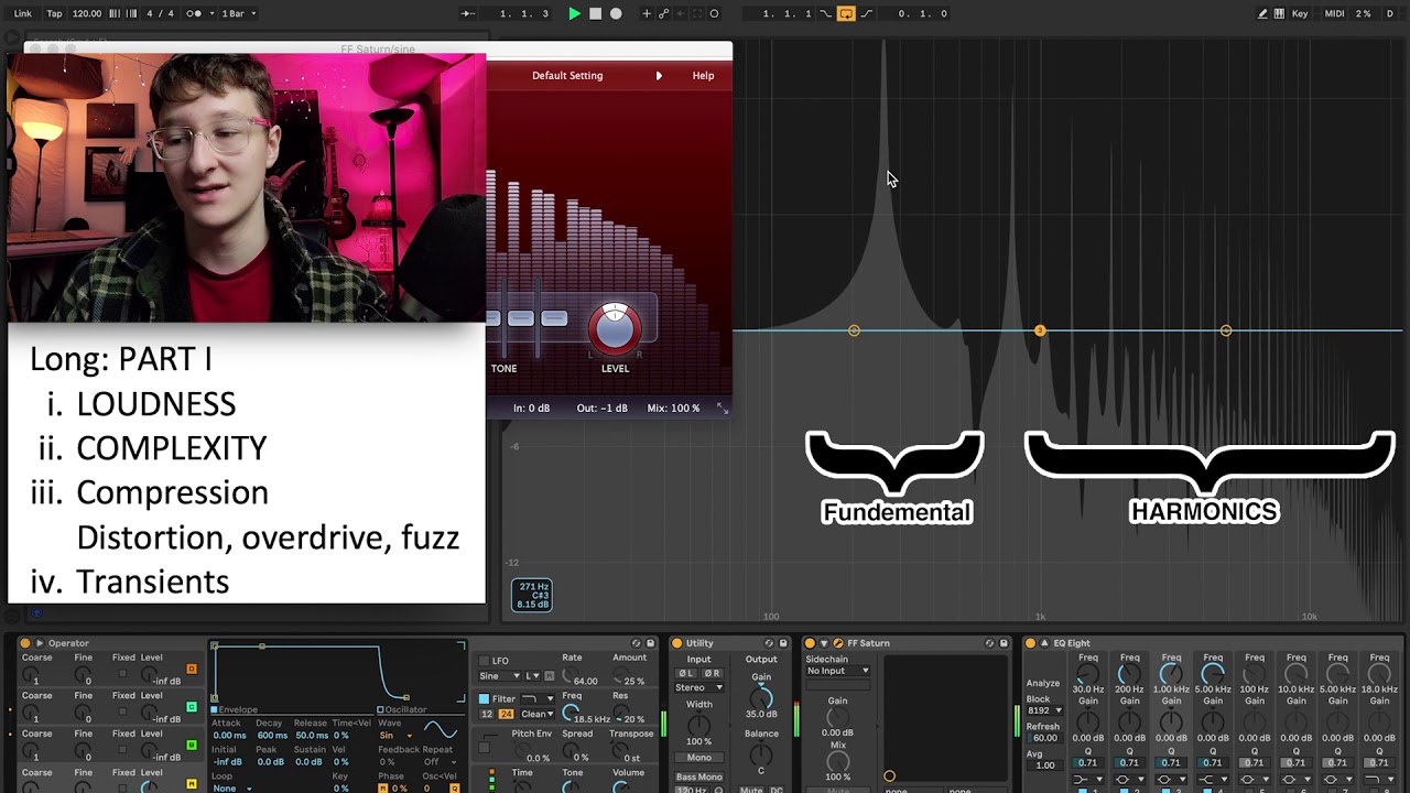SATURATION Distortion, Harmonics, Fuzz, Overdrive, Complexity, and