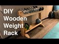 DIY Wooden Weight Rack