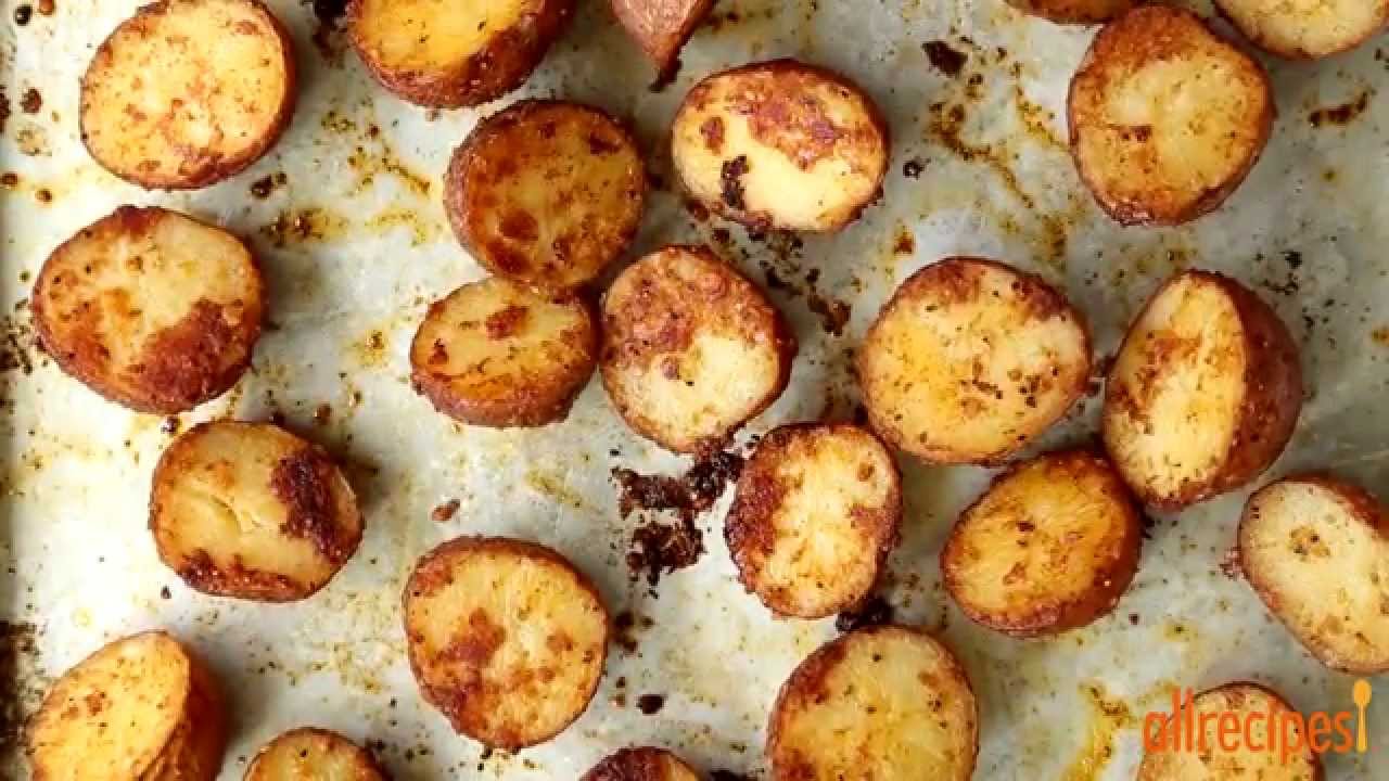 How to Make Oven Roasted Parmesan Potatoes | Potato Recipes