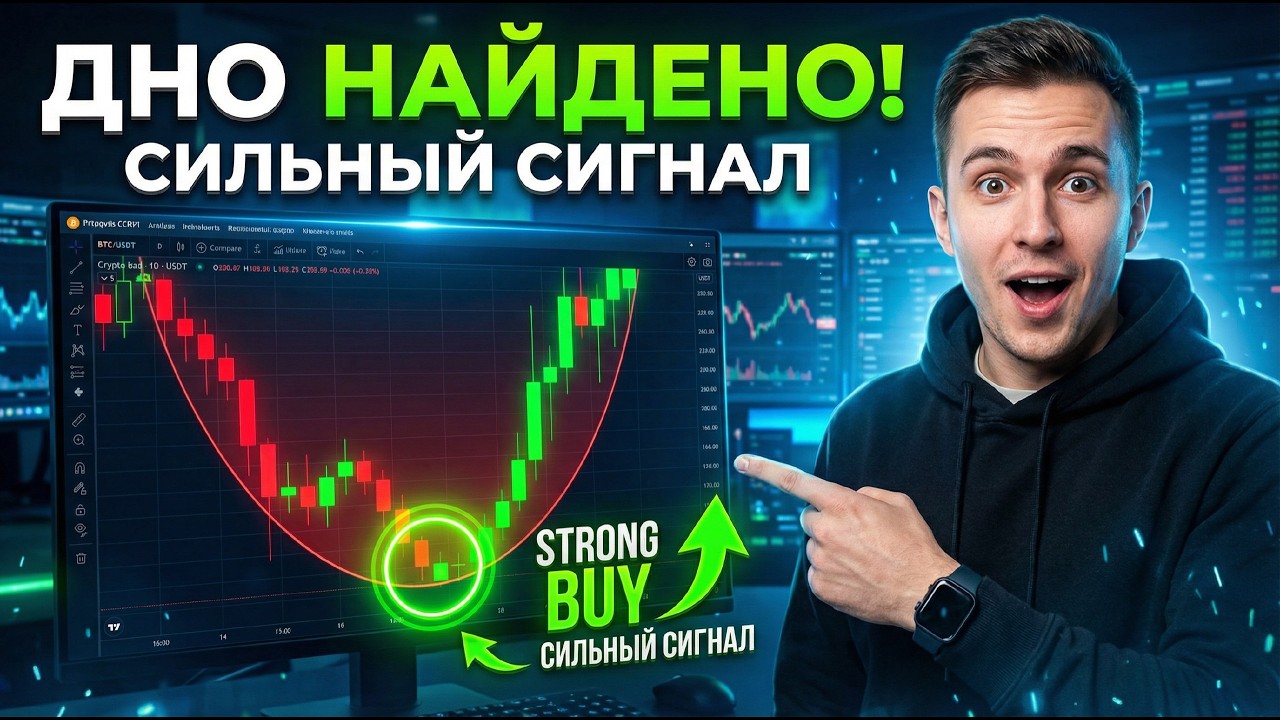 BTC дно НАЙДЕНО! ИСТОРИЯ ПОВТОРЯЕТСЯ 
