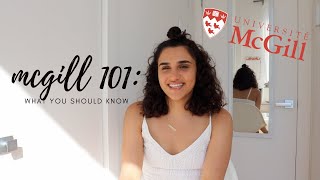 9 THINGS TO KNOW BEFORE JOINING MCGILL UNIVERSITY // MCGILL 101: WHAT YOU SHOULD KNOW | VLOG 7