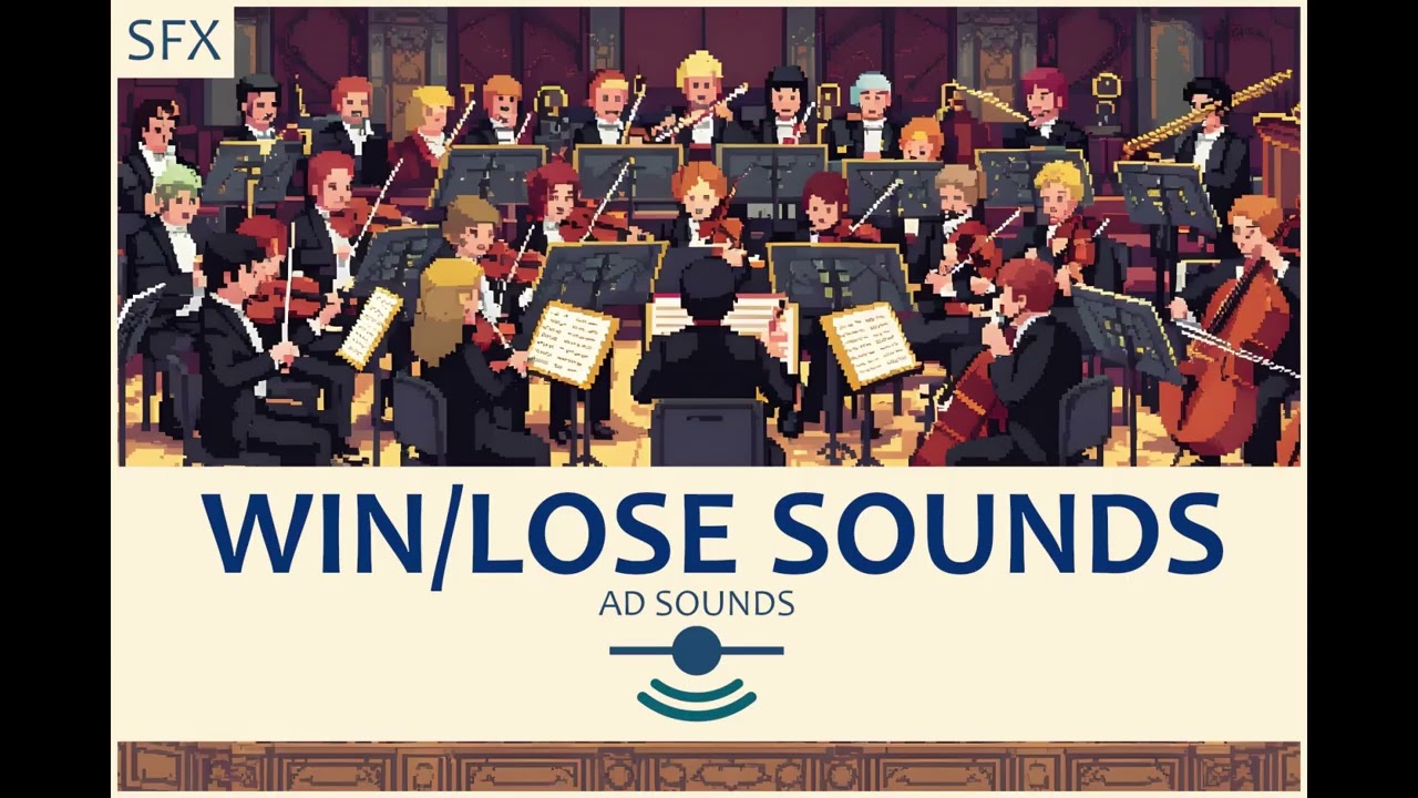 Win/Lose Sounds - Fanfares, video preview 2