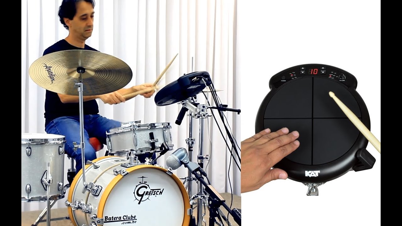 Pad de Efeitos KAT KTMP1 Review Electronic Pad Drum Set YouTube